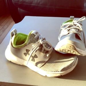 Under armor tennis shoes!